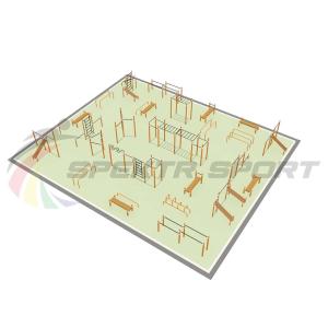 Купить Парковая площадка для Воркаут и WRK 6_76mm в Костерёве 