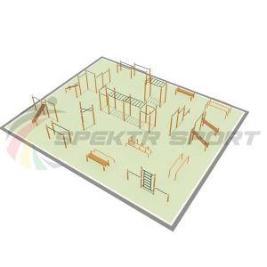 Купить Парковая площадка для Воркаут и WRK 5_76mm в Костерёве 