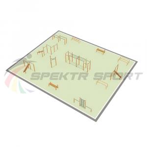 Купить Парковая площадка для Воркаут и WRK 2_76mm в Костерёве 