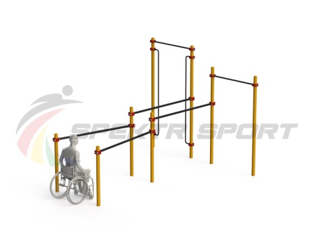 Купить Спортивный комплекс для инвалидов-колясочников WRK-D19_76mm в Костерёве 