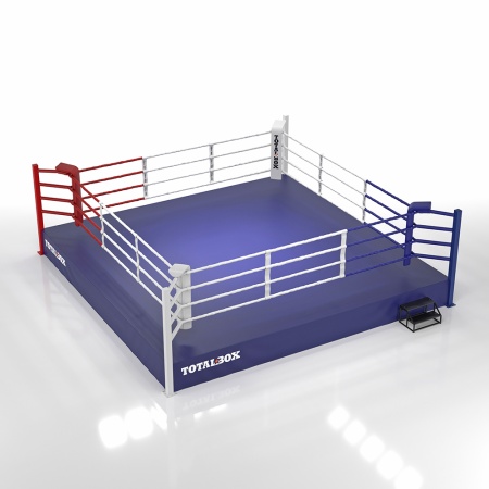 Купить Ринг боксерский Totalbox на помосте 0,5 м, 6х6м, 5х5м в Костерёве 