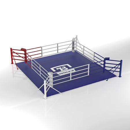 Купить Ринг боксерский напольный Totalbox на упорах 5х5м в Костерёве 